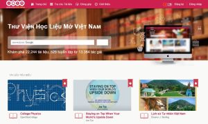 VietNam OER – Thư viện học liệu mở Việt Nam