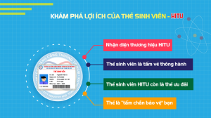 Khám phá lợi ích của thẻ sinh viên HITU