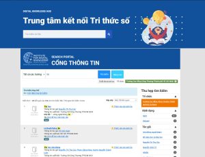 Thư viện Cao đẳng Công Thương TP.HCM tích hợp tài nguyên số vào Trung tâm kết nối Tri thức số