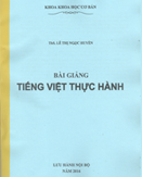 Bài giảng tiếng Việt thực hành